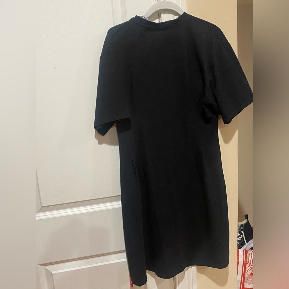 Corset Tee Dress in Stretch Modal Cotton - Picture 5 of 5